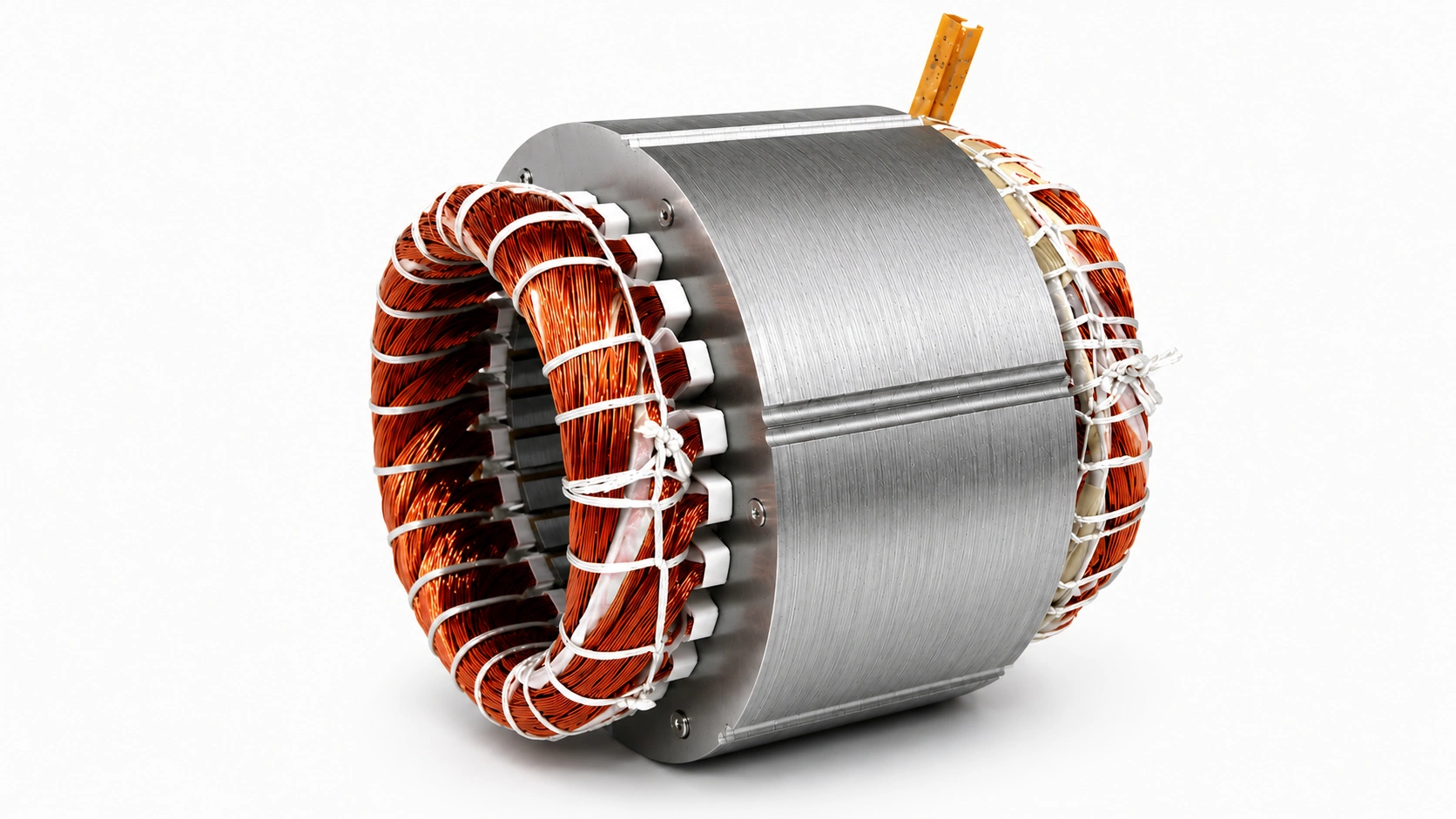 Wound Stator Assembly — Studio Photo